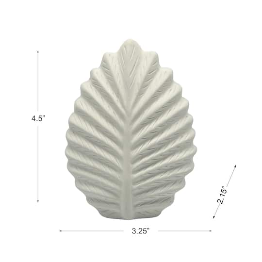 4.5" DIY Ceramic Leaf Bud Vase by Make Market®